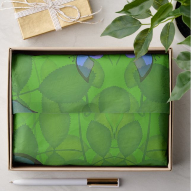 Rainforest Dreams Vine Butterfly All Occasion  Tissue Paper (Rainforest tissue for crafting or gifting!)