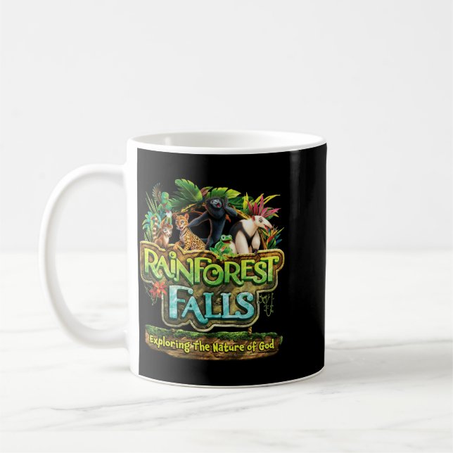 Rainforest Falls Vbs 2026 Exploring The Nature Of Coffee Mug (Left)