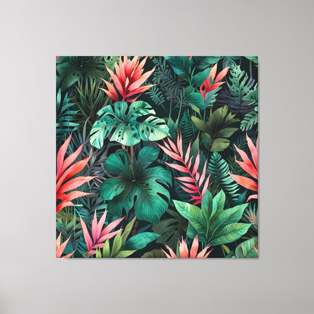 Rainforest Fantasy Canvas Print (Front)