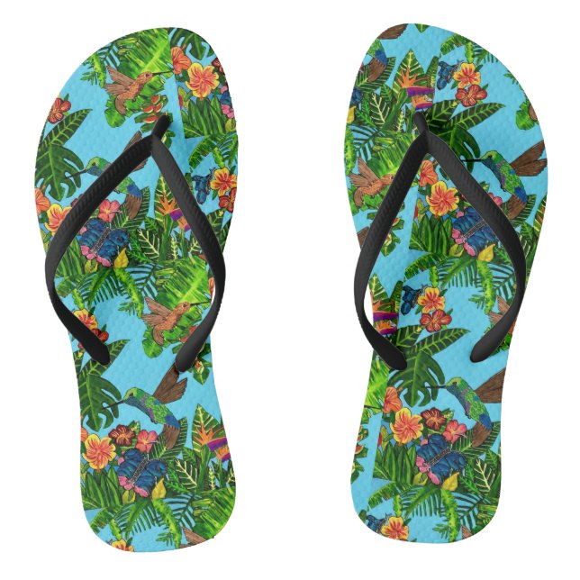 Rainforest Flip Flops (Footbed)