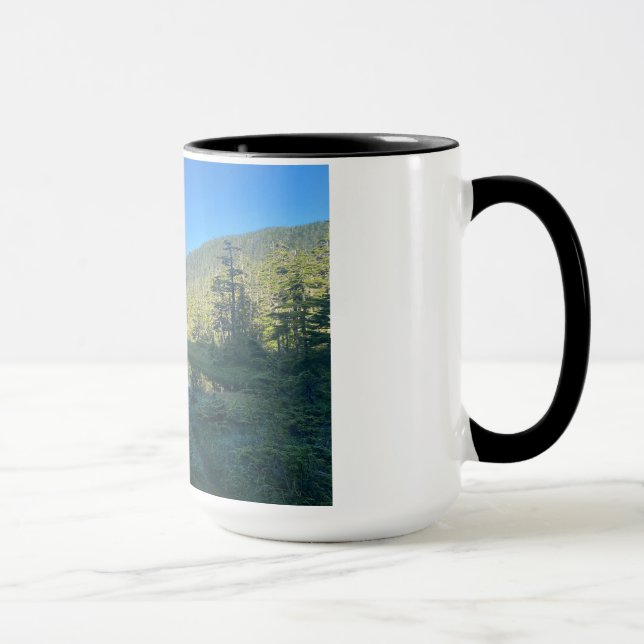 Rainforest Hike in Alaska Mug (Right)