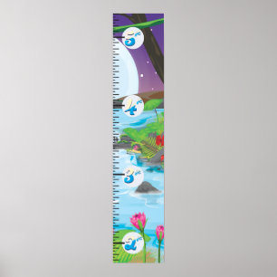 Rainforest jungle stream Growth Chart