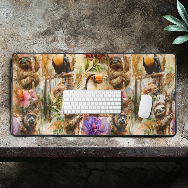 Rainforest Life Desk Mat (Creator Uploaded)