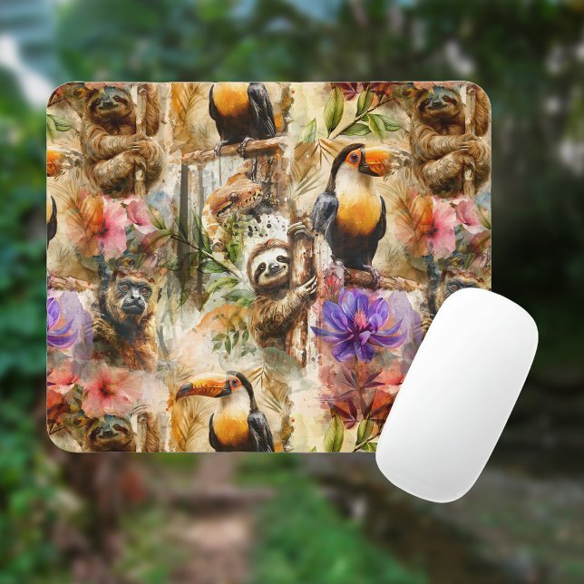 Rainforest Life Mouse Mat (Creator Uploaded)