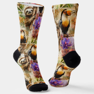Rainforest Life Socks