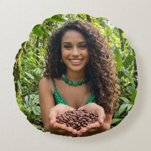 RAINFOREST LOVE  ROUND CUSHION
