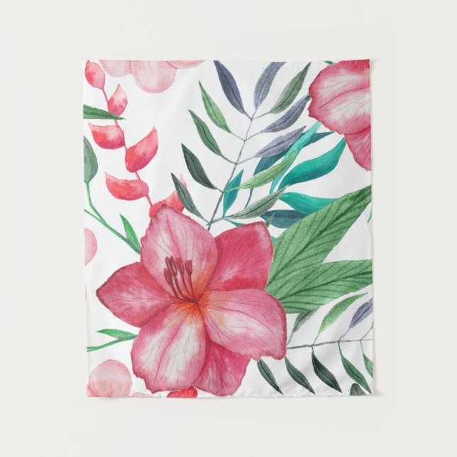 Rainforest Painting Tapestry (Front)