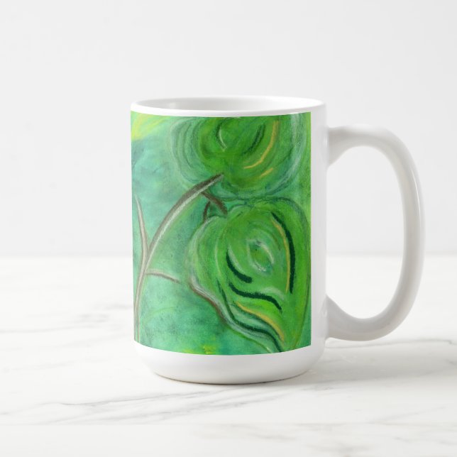 Rainforest Revisited Monogram Mug (Right)