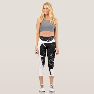 Rainforest Revival Collection Capri Leggings