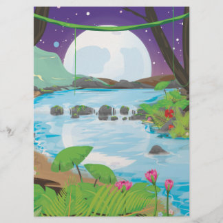 Rainforest River Invitation