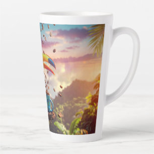 RAINFOREST TOUCAN LATTE MUG