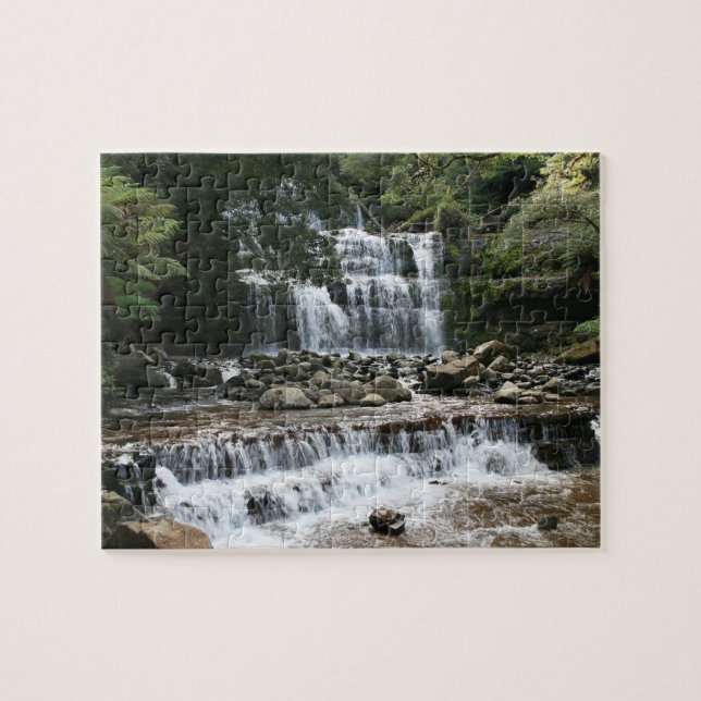 Rainforest Waterfall - Jigsaw Puzzle (Horizontal)