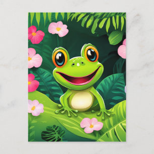 Rainforest Wildlife Frog Postcard