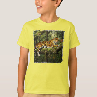 Rainforest with majestic jaguar! T-Shirt