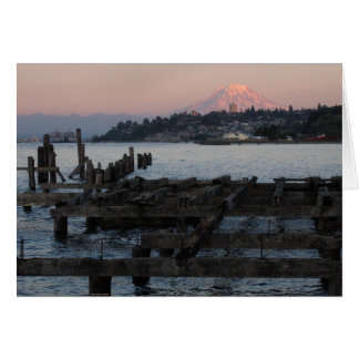Rainier over Ruston 2 Card