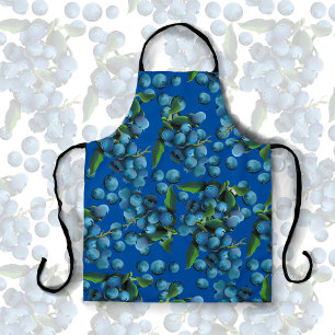 Raining Blueberries Apron