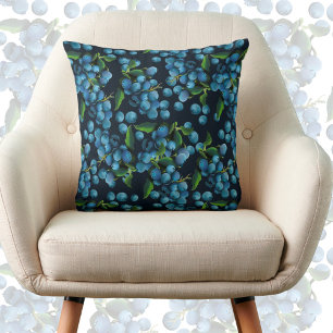 Raining Blueberries Cushion