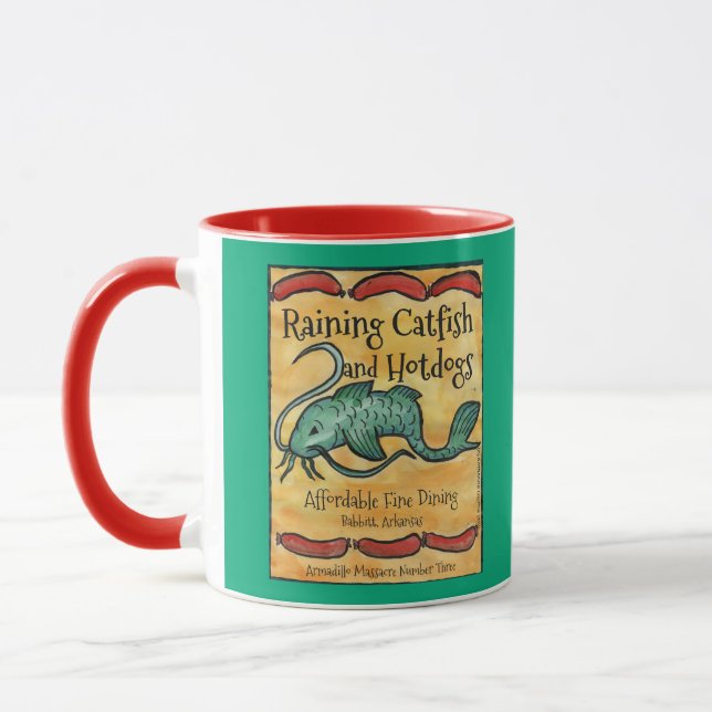 Raining Catfish Mug (Left)