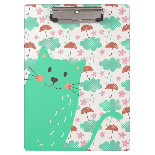 Raining Cats Clipboard (Front)