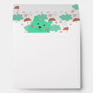 Raining Cats Envelopes
