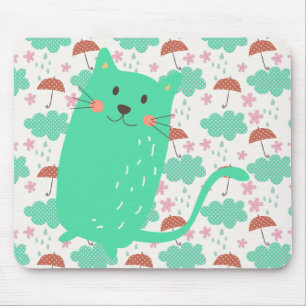 Raining Cats Mouse Mat