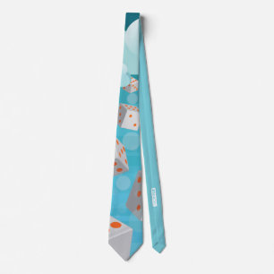 Raining Dice Tie