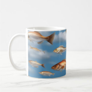 Raining Fish Coffee Mug