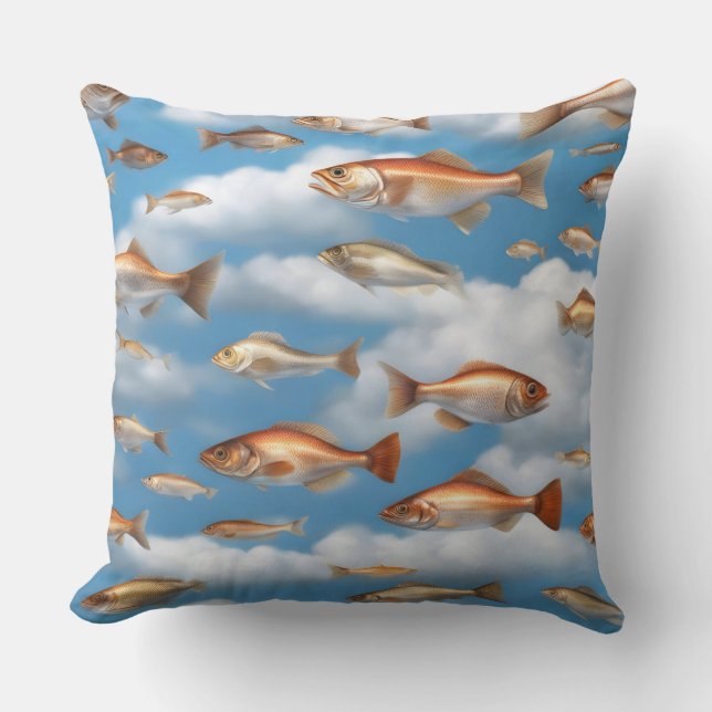 Raining Fish Cushion (Front)