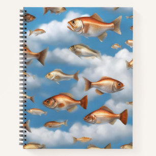 Raining Fish Notebook