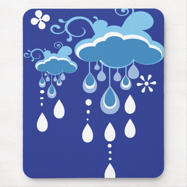 Raining Mouse Mat (Front)
