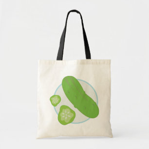 Raining Pickles Tote Bag