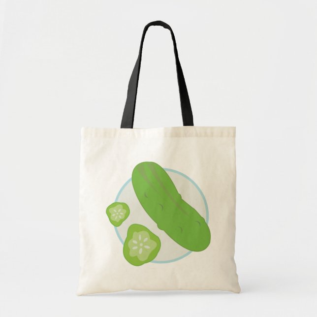Raining Pickles Tote Bag (Front)