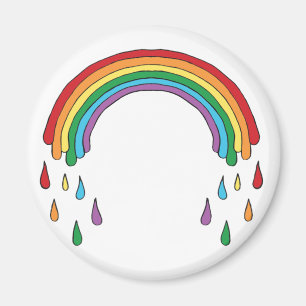 Raining Rainbow Magnet