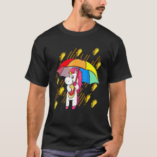 Raining Tacos Unicorn  Umbrella Cinco De Mayo 1 T-Shirt