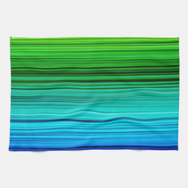 Rainobw Tea Towel (Horizontal)