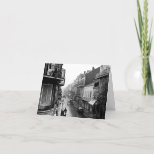 Rainswept Royal Street Card
