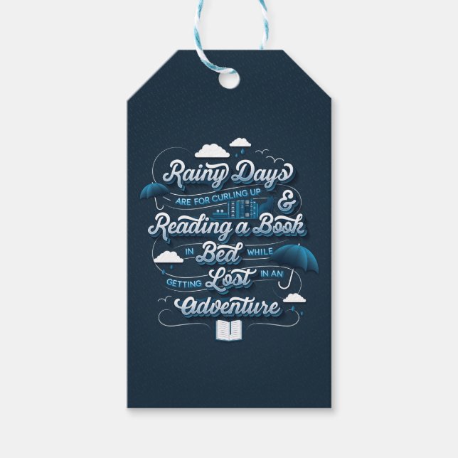 Rainy Day Adventure / Gift Tag (Front)