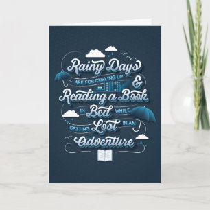 Rainy Day Adventure Greeting Card