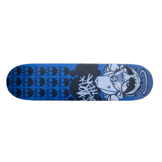 rainy day blues deck by DOLLA Skateboard