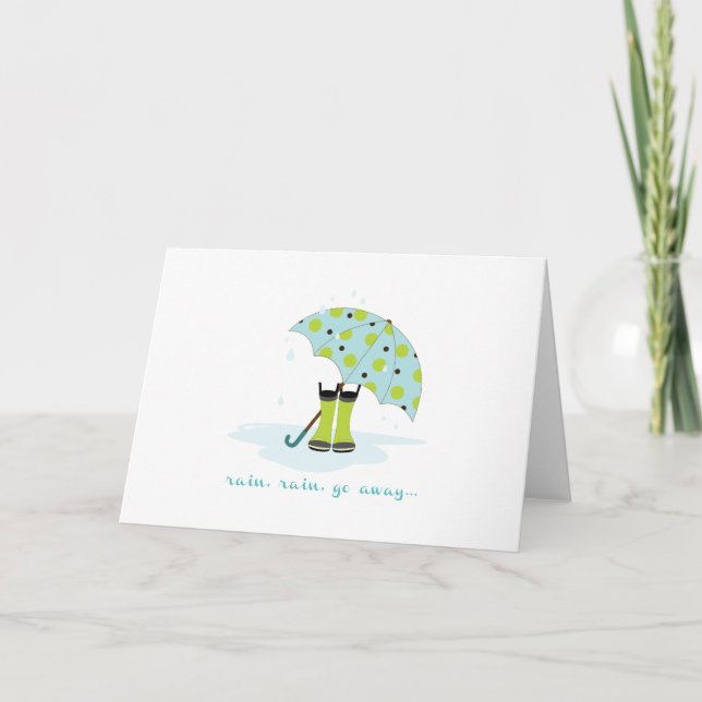 Rainy Day Card (Front)