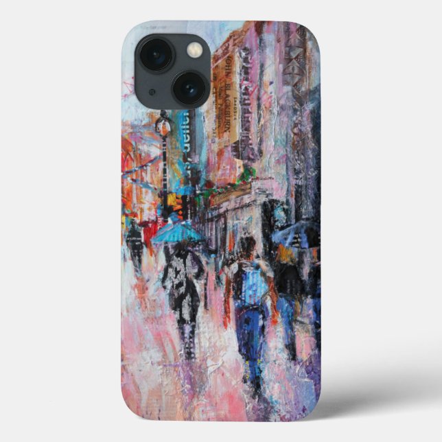 Rainy Day Carnaby Street Case-Mate iPhone Case (Back)