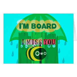 Rainy Day Fun: A Bee's Perspective. "I am board"