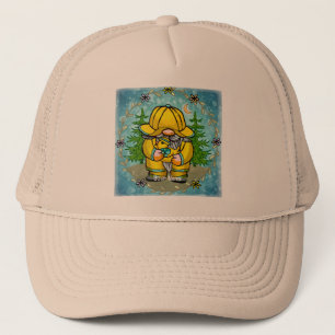 Rainy Day Gnome  Trucker Hat