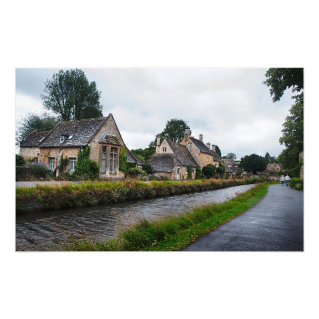 Rainy Day in the Cotswolds Photo Print (Front)