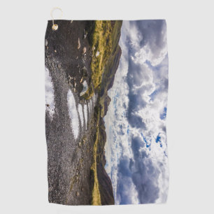 Rainy Day In Torres Del Paine NP Golf Towel