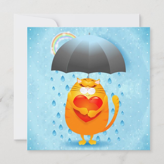 Rainy Day Invitation (Front)