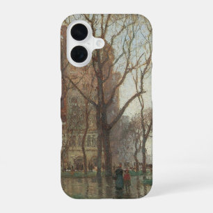 Rainy Day, Madison Square, New York, Paul Cornoyer iPhone 16 Case