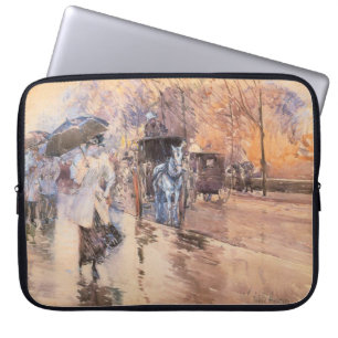 Rainy Day on Fifth Avenue (New York City) Laptop Sleeve