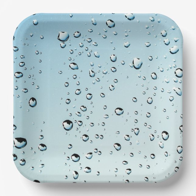 Rainy Day Paper Plates (Front)