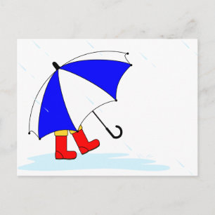 Rainy Day Postcard